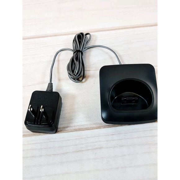 Panasonic KX-TGDA52 Black Cordless Handset w/ Charging Station Tested & Working - Picture 11 of 11